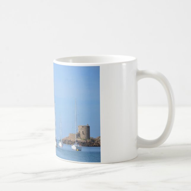 Yachts On Moorings Coffee Mug (Right)