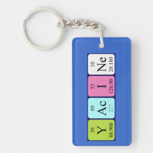 Yacine periodic table name keyring