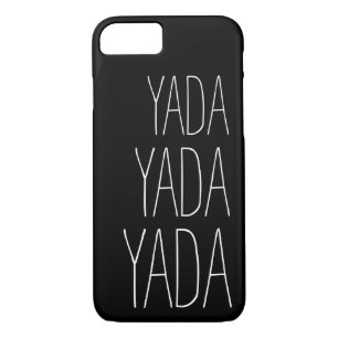 Yada   Whimsical Typography iPhone 8/7 Case