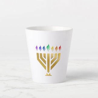 Yada Yahowah Menorah Latte Cup