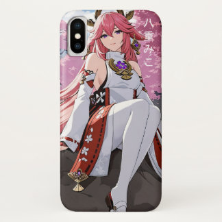 yae miko iPhone x case