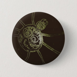 yaei spider 6 cm round badge