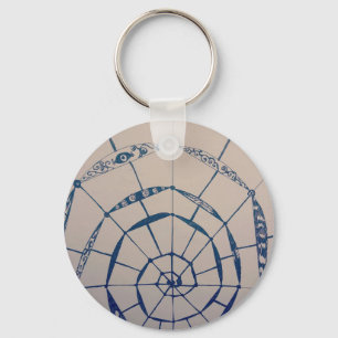 yaei spiderwebs art key ring