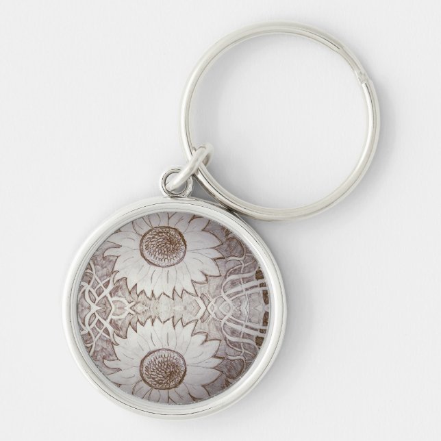 yaei sunflower at home key ring (Front)