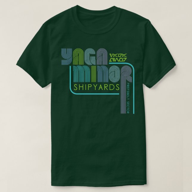 Yaga Minor Shipyards T-Shirt (Design Front)