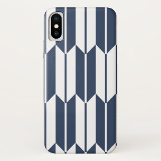 Yagasuri [indigo] - Japanese Traditional Pattern iPhone X Case