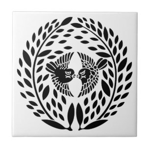 Yagyu bamboo ceramic tile