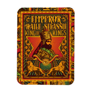 Yah Rastafari Selassie Rasta Reggae Africa Roots Magnet