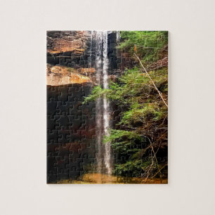 Yahoo Falls, Big South Fork Kentucky Jigsaw Puzzle