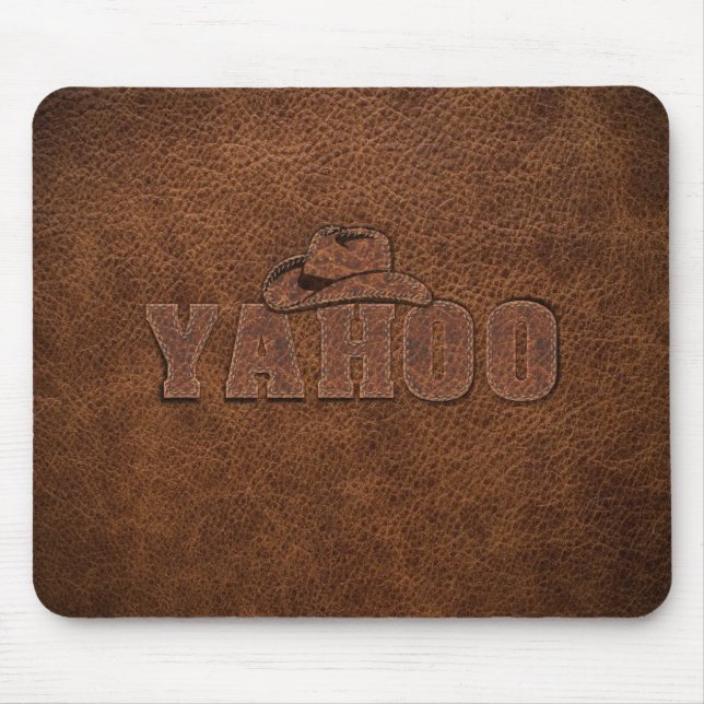 YAHOO western style Mouse Pad (Front)