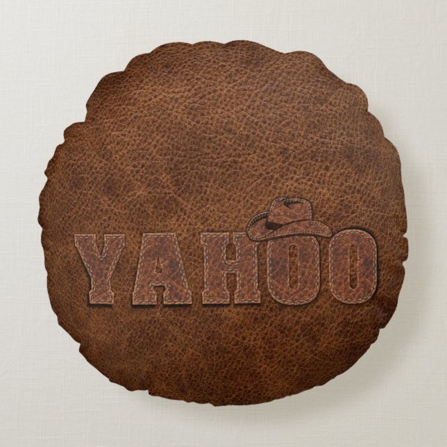 YAHOO western style Round Cushion (Front)