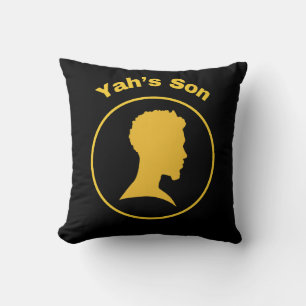 Yah's Son Graphic Design Cushion