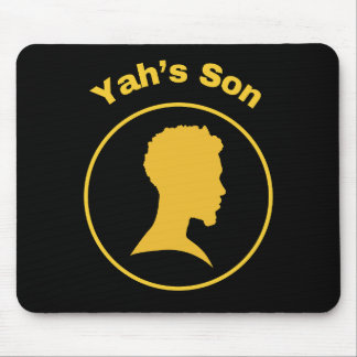 Yah's Son Graphic Design Mouse Pad