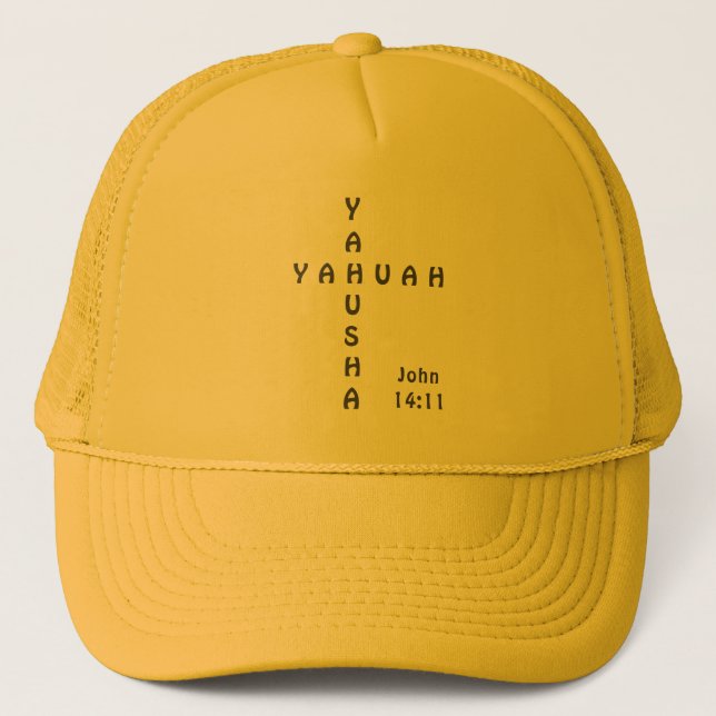 Yahuah Yahusha cap (Front)