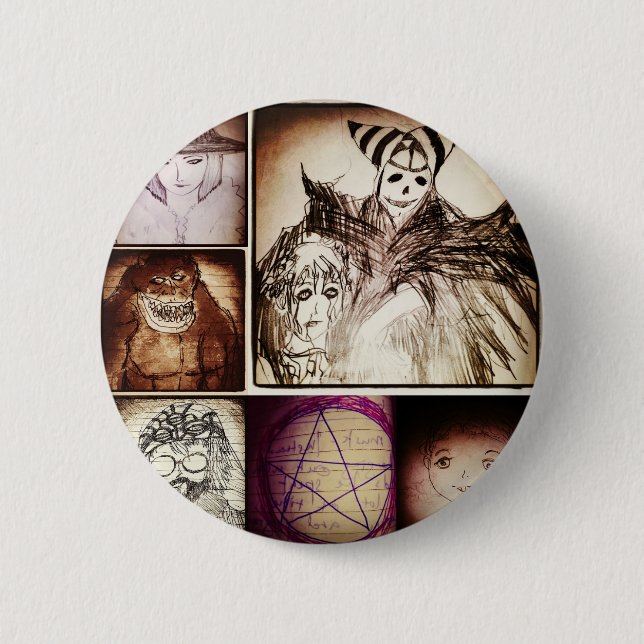 yaie anime manga mystery 2 button (Front)