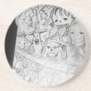 yaie monster manga anime coaster