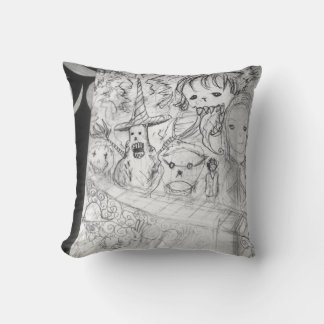 yaie monster manga anime drawing art  cushion
