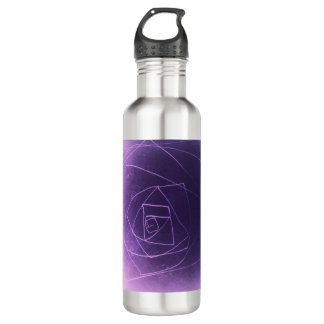 Yaie purple abstract art spiritual colour 710 ml water bottle