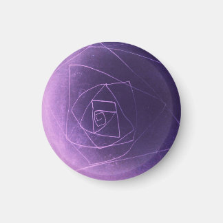 Yaie purple abstract spiritual colour magnet