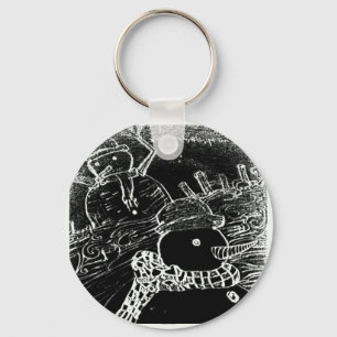 yaie  snow  guardian key ring