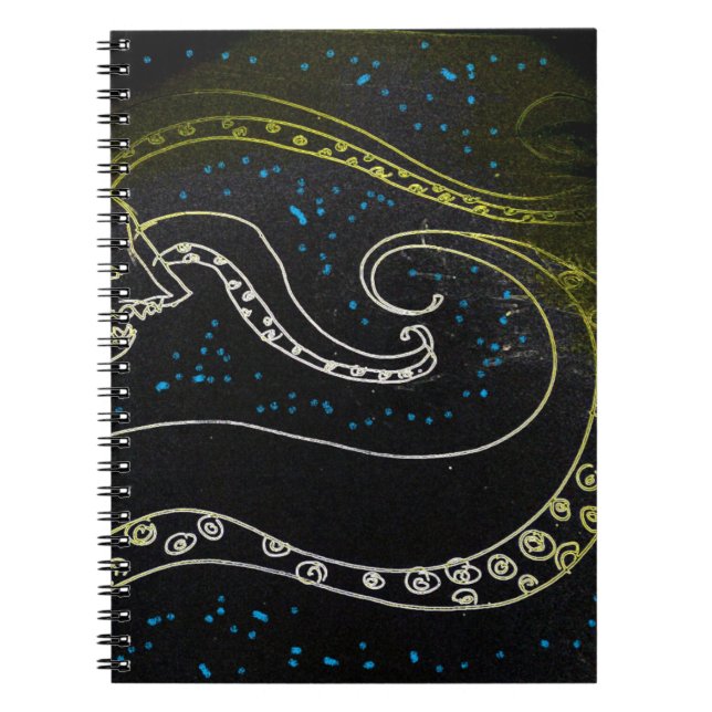 yaie Sweet escape abstract art design Notebook (Front)