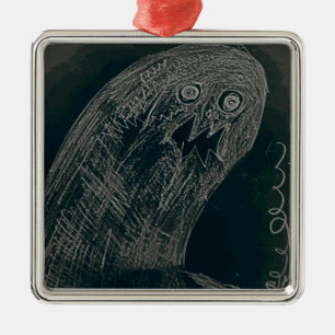 yaie worm drawing and your soul grow dark metal tree decoration