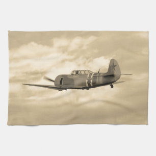 Yak 11 In Flight Tea Towel