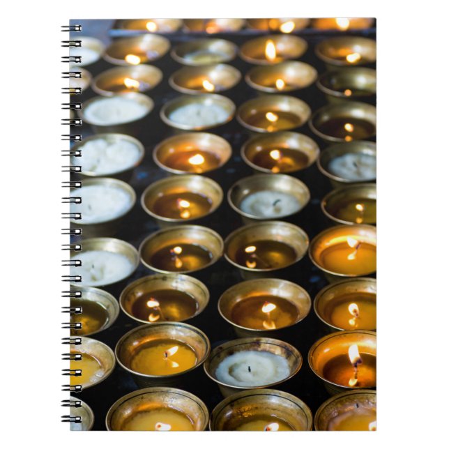 Yak Butter Candles Notebook (Front)