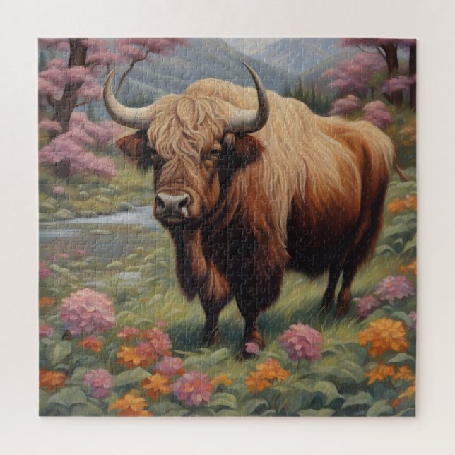 Yak Jigsaw Puzzle (Vertical)