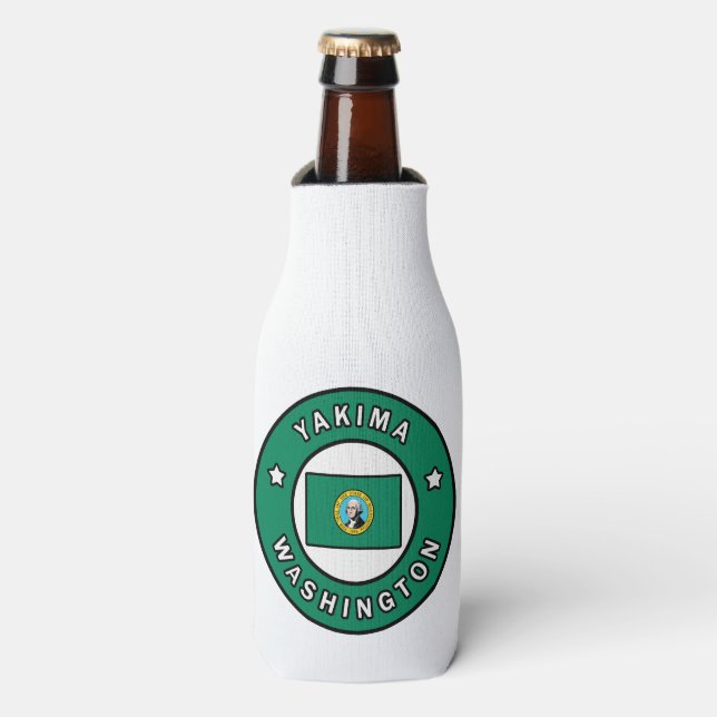 Yakima Washington Bottle Cooler (Bottle Front)