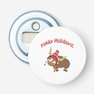 Yakky Holidays! Winter Yak Bottle Opener