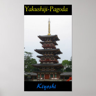 Yakushiji-Pagoda Poster
