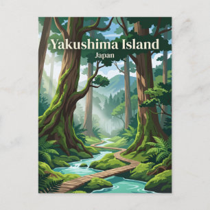 Yakushima Island Japan Postcard