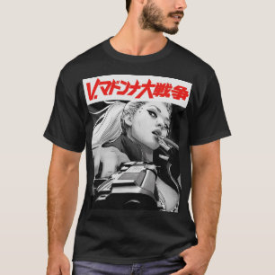 Yakuza Japanese Cyberpunk Girl Urban Style T-Shirt