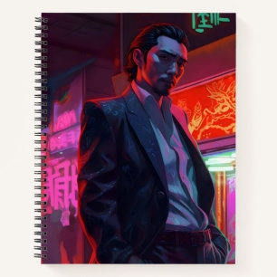 Yakuza Neon City Notebook