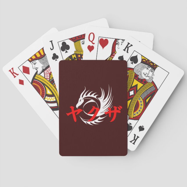YAKUZA PLAYING CARDS (Back)