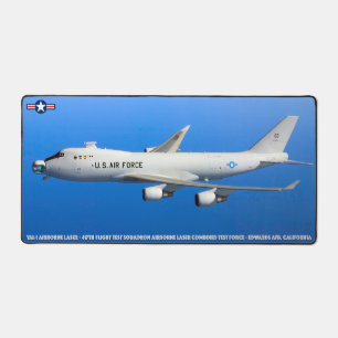 YAL-1 AIRBORNE LASER DESK MAT