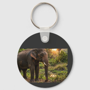 Yala National Park Elephant Mug - Sri Lanka Wildli Key Ring