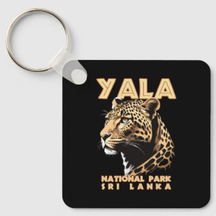 Yala National Park - Sri Lanka Leopard Key Ring