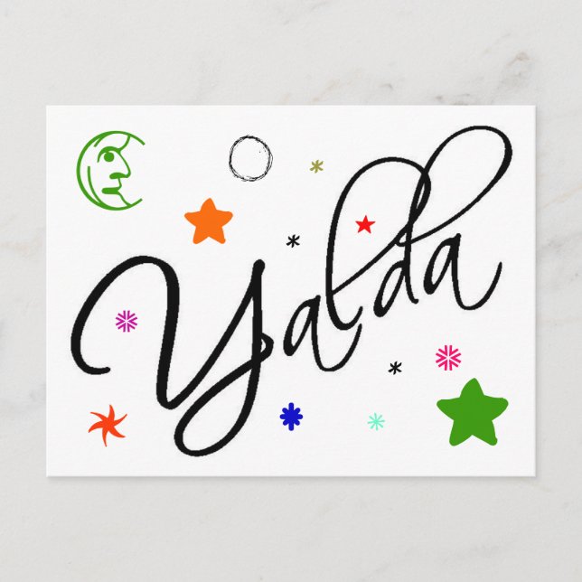 Yalda Postcard (Front)