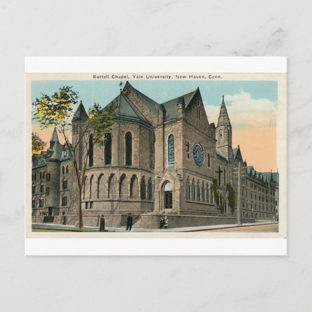 Yale Battell Chapel Postcard (Front)
