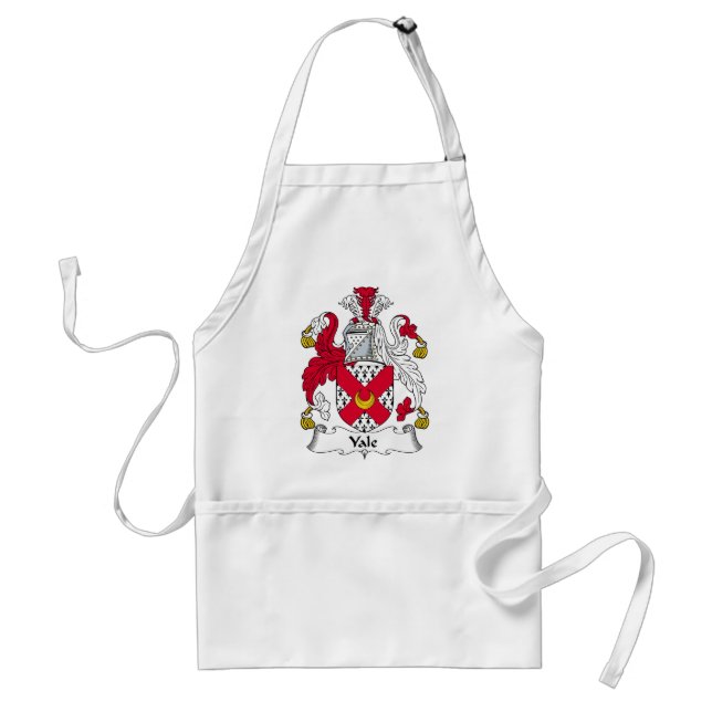 Yale Family Crest Standard Apron (Front)
