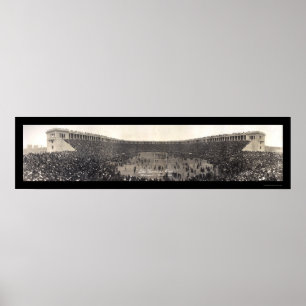 Yale Harvard Game Over Photo 1911 Poster
