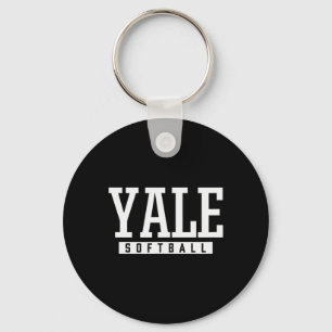 Yale High School Softll  Key Ring