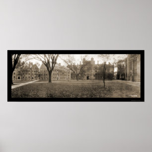 Yale, New Haven CT Photo 1909 Poster
