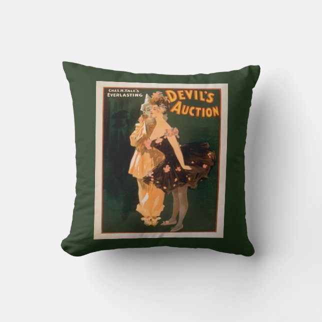 Yale's Everlasting Devil's Auction Play Cushion (Front)