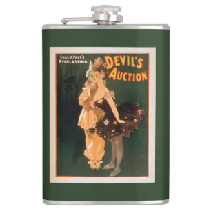 Yale's Everlasting Devil's Auction Play Hip Flask