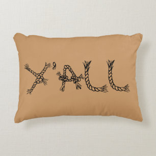 Y'ALL DECORATIVE CUSHION