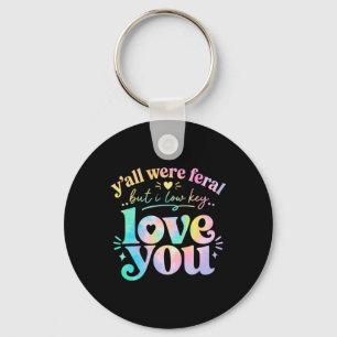 Yall Fvibesl But Low Key Love Teacher Watercolor Ring