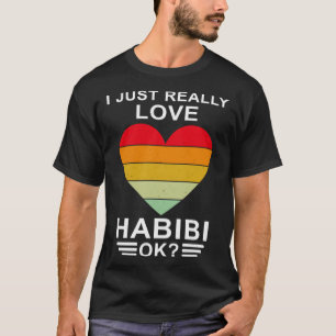 Yalla Habibi Arabic quote Vintage lovely for perso T-Shirt